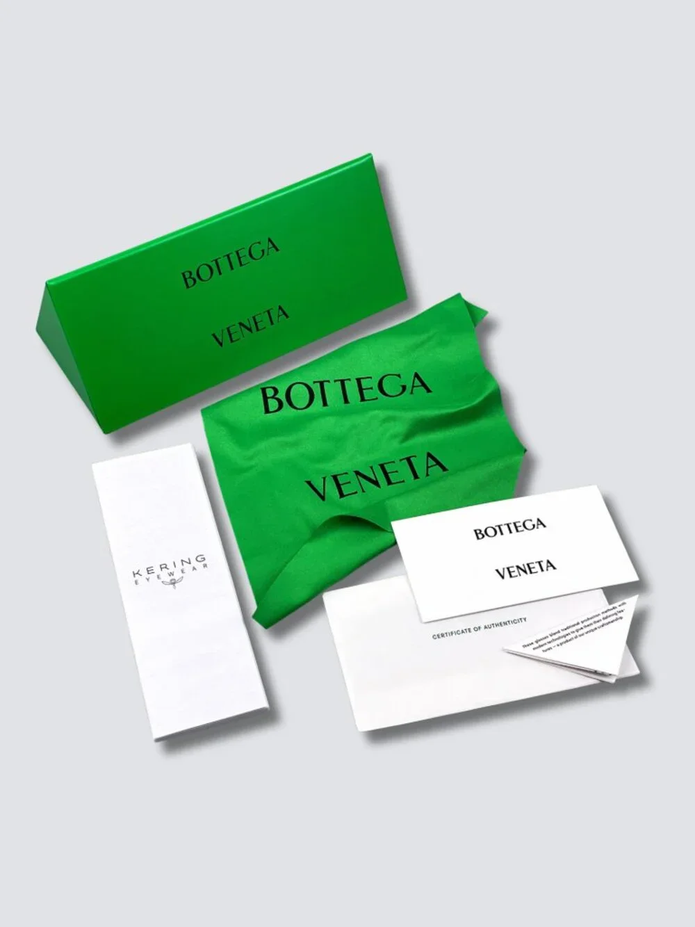 Bottega Veneta Unisex Sunglasses | Black Round Frame | Grey Lenses | BV1268S 001